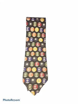 Structure 台球 台球 黑色 数字 100% 真丝 多色 — 第 1/2 张图片