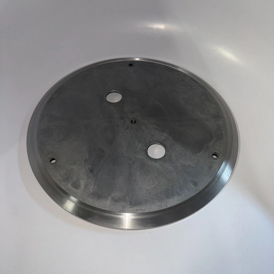 Solo plato Pioneer PL-250 FABRICANTE DE EQUIPOS ORIGINALES (parte #PNR-114) sin tapete hecho en Japón Foto 1 de 4