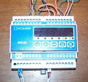 Scaime Load Cell Central Indicating Controller IPE50 IPE 50 Din 2S Analog - Imagen 1 de 4