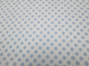 Blue on Blue Polka Dots - Riley Blake - BTY 36"L x 42"W - COTTON - Very Nice!!! - Picture 1 of 7