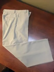 Calvin Klein Boys Dress Slacks Pant Size 10 Regular Taupe Flat Front - Picture 1 of 4