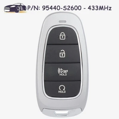Smart Proximity Remote Key Fob 95440-S2600 for 2021 2022 2023 Hyundai Santa Fe Foto 1 de 4