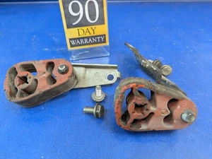 OEM BMW X5 X6 exhaust hangers mounts pair 7577831 - Picture 1 of 9