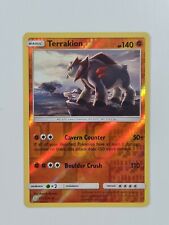 Pokémon Card TCG Unified Minds Terrakion Reverse Holo  122/236