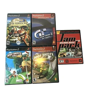 5 Different Games Quidditch Playstation 2 PS2 Game Bundle Lot - Picture 1 of 6