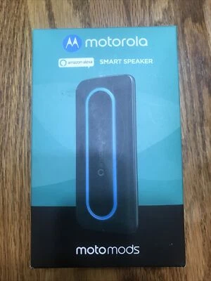 TOTALMENTE NUEVO Altavoz Inteligente Motorola Moto Mod Moto Z Amazon Alexa Caja Sellada de Fábrica Foto 1 de 4