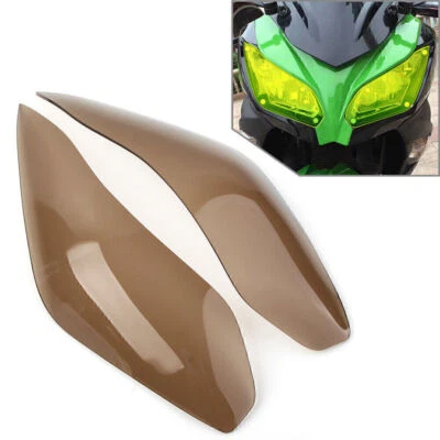 Защитный экран для фары подходит для Kawasaki Ninja250 300 Versys 650 2015-17 - Изображение 1 из 4