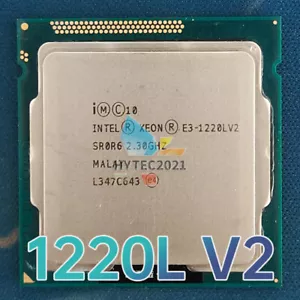 Intel Xeon E3-1220L v2 SR0R6 2.3GHz 2Cores 17W LGA-1155 CPU Processor - Picture 1 of 3