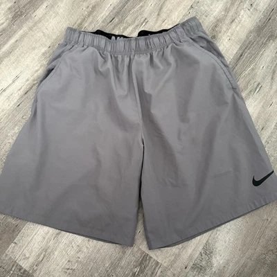 NIKE Dri-FIT Shorts Mens XL Athletic Running Flex Training Gym 927526-036 Swoosh - Image 1 of 4
