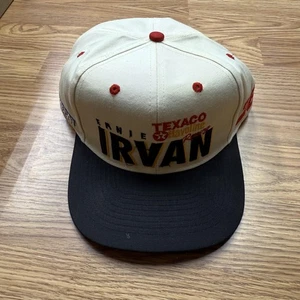 Vintage Ernie Irvan Hat Cap Snap Back Texaco Havoline 28 NASCAR Racing Mens 90s - Picture 1 of 8
