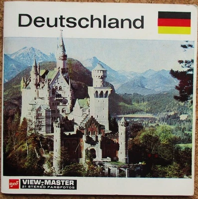 3 VIEW-MASTER 3D BILDSCHEIBEN - DEUTSCHLAND + BOOKLET - Bild 1 von 4