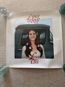 Lana Del Rey "Just For Life" Poster 24"x24" - Picture 1 of 2