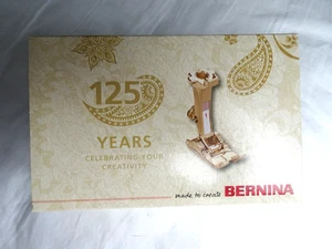 BERNINA #1 FOOT-GOLD-BOXED IN TIN WITH METTLER GOLD METALLIC THREAD-BRAND NEW - Picture 1 of 8