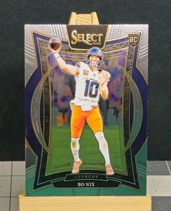 2024 Select #30 Bo Nix RC CONCOURSE Denver Broncos Rookie Football Card - Picture 1 of 3