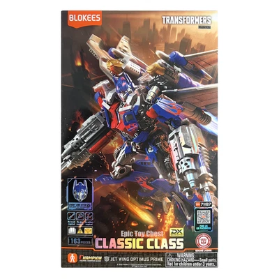 Blokees Transformers Classic Class Jet Wing Optimus Prime Action Figure Kit - Image 1 of 4