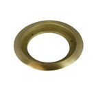 Enerlites 975518-C 5.25" Brass Flange for Round 4" Floor Box Covers