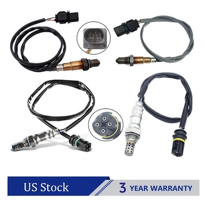 4x Sensor de Oxigênio Para BMW 328I 3.0L L6 2007 2008 2009 2010 2011 2012 2013 - Imagem 1 de 4
