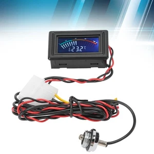 Water Cooling Thermometer Computer Water Cooled Temperature Digital Displa AM - Afbeelding 1 van 19