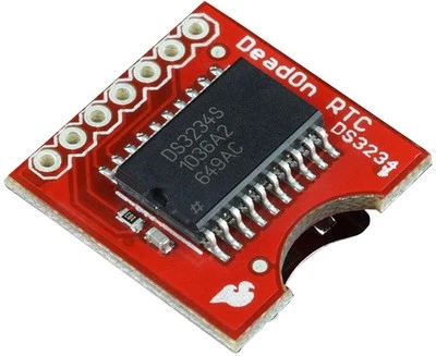 SPARKFUN ELECTRONICS - Papan Pemecah Masa Sebenar DS3234 DeadOn (RTC) - Image 1 of 4