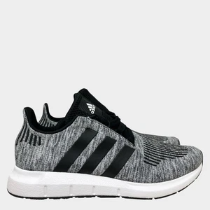 Adidas Swift Run Uomo 6.5 Nero Scarpe da Corsa Atletica Sneakers Leggere - Foto 1 di 11
