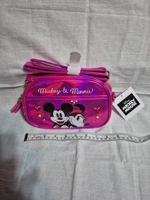 迪士尼米奇和米妮斜挎包热粉色钱包如此可爱 — 第 1/3 张图片