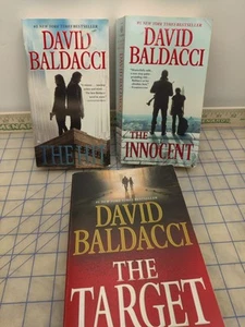 David Baldacci Buch Lot /The Hit / The Innocent / The Target - Bild 1 von 8
