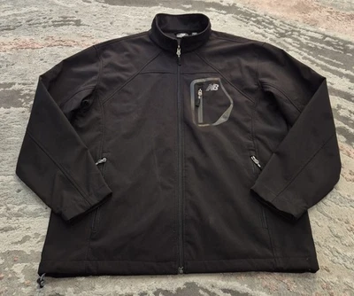 Mens New Balance Soft Shell  Jacket Black Size L - Image 1 of 4