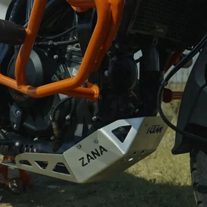 Placa Bash (Plata) apta para KTM 390 ENDURO R (2025) - Imagen 1 de 6