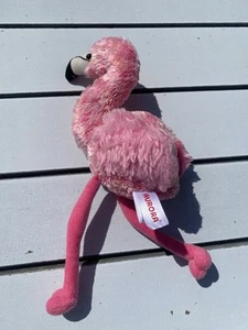 Aurora World Plush - Mini Flopsie - FLAVIA the Pink Flamingo (8 inch) - Preowned - Picture 1 of 4