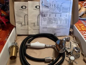 California Faucets Cardiff 34 Series TO-3408 &TO-34.13 (.20) Roman Tub Set PC - Picture 1 of 7