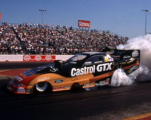 JOHN FORCE CASTROL ELVIS TRIBUTE FUNNY CAR BURNOUT 20X16 GLOSY POSTER PHOTO Cover
