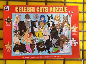 Celebri Cats 1000-Piece Puzzle