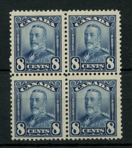 🍁#154 NEGRO de 4 ocho centavos edición Scroll F 3MNH, 1 MH Cat $70 Canadá como nuevo Foto 1 de 1