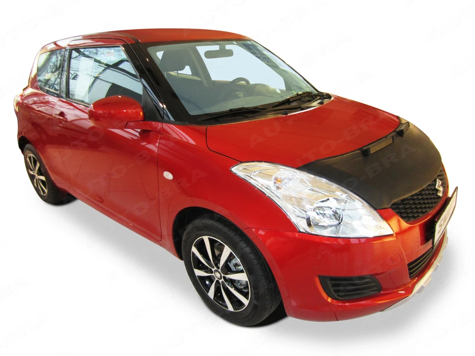 SUJETADOR DEL CAPÓ DEL COCHE ajuste Suzuki Swift 2010-2017 MÁSCARA DE AJUSTE DE LA PARTE DELANTERA DE LA NARIZ Foto 1 de 4
