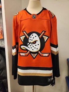 Fanatics Branded NHL Anaheim Ducks Alternate Orange Breakaway Jersey - Picture 1 of 2