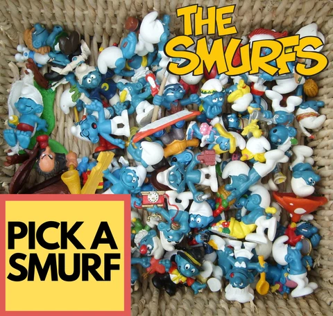 Pick Your Smurf Figure - Smurfette Marching Band Papa Greedy Jungle Nurse Doctor Cover