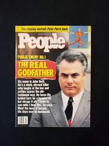 People Magazine March 27 1989 ~ John Gotti ~Mafia~ NO LABEL ~ GREAT CONDITION ! - Picture 1 of 12