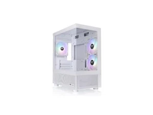 Thermaltake View 170 TG ARGB Snow Micro-ATX Case; 3x120mm ARGB Fans included; - Bild 1 von 5