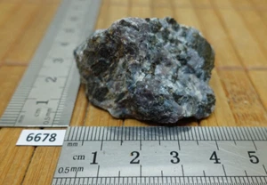 MERLINITE (GABBRO) pierre brute naturelle 37,7g lithotherapie SPIRITUALITE MAGIE - Picture 1 of 4