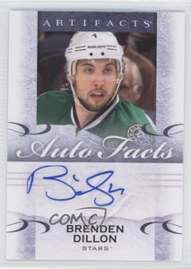 2014-15 Upper Deck Artifacts Autofacts Brenden Dillon #A-BD Auto