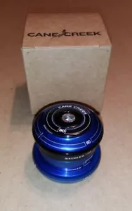 Cane Creek Limited Edition 110 Headset Black Blue ZS44/28.6/H8 | EC44/33/H12 - Picture 1 of 4