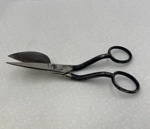 Vintage Offset Bent Scissors Old Solingen Germany Antique Taylor Fabric 6" Sew - Picture 1 of 12