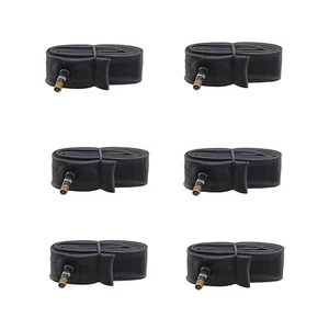 6 (SIX) Duro BICYCLE Inner Tube 20" x 1-3/8" AMERICAN/SCHRADER  33mm Long VALVE - Picture 1 of 1