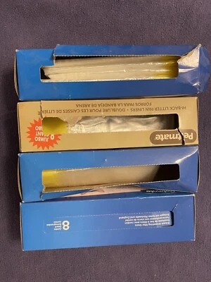 Cat Kitten Litter Box Liners Jumbo 21x17x10 High Unopened Opened Total 17 Bags - Image 1 of 2