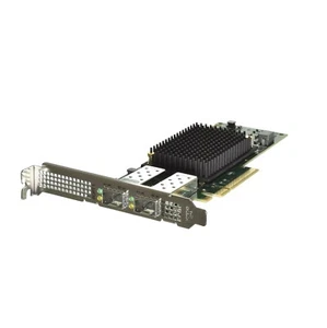 Dell Emulex LPe36002 Dual Port 64GB Fibre Channel Full Height HBA - D1XM2 - Afbeelding 1 van 6