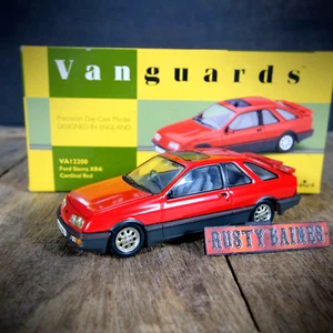 LLedo Vanguards Ford Sierra XR4i, 3 Door, Red, Boxed, Faults - Picture 1 of 6