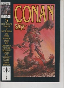 Conan Saga #5, BWS Art, B&W Magazine, NM 9.4, 1st Print, 1987 - Picture 1 of 2