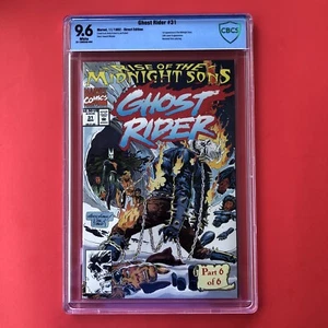 GHOST RIDER 31 MIDNIGHT SONS 1st appearance CBCS 9.6 white pages Graders Notes - Picture 1 of 4