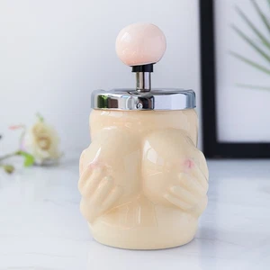 NUEVO Sexy Cenicero de Cerámica Anti Vuelo Espuma Destacado Cuerpo Cenicero Regalos para Niño - Imagen 1 de 1