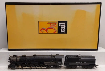 3rd Rail 9000 O BRASS UP 4-12-2 Steam Loco & Tender #9000 with Sound (3Rail) EX - Image 1 of 4